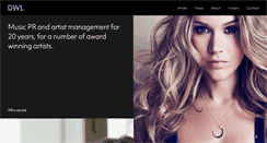 Desktop Screenshot of dwl.uk.net